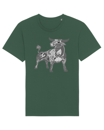 Taur-zodiac B&W Bottle Green