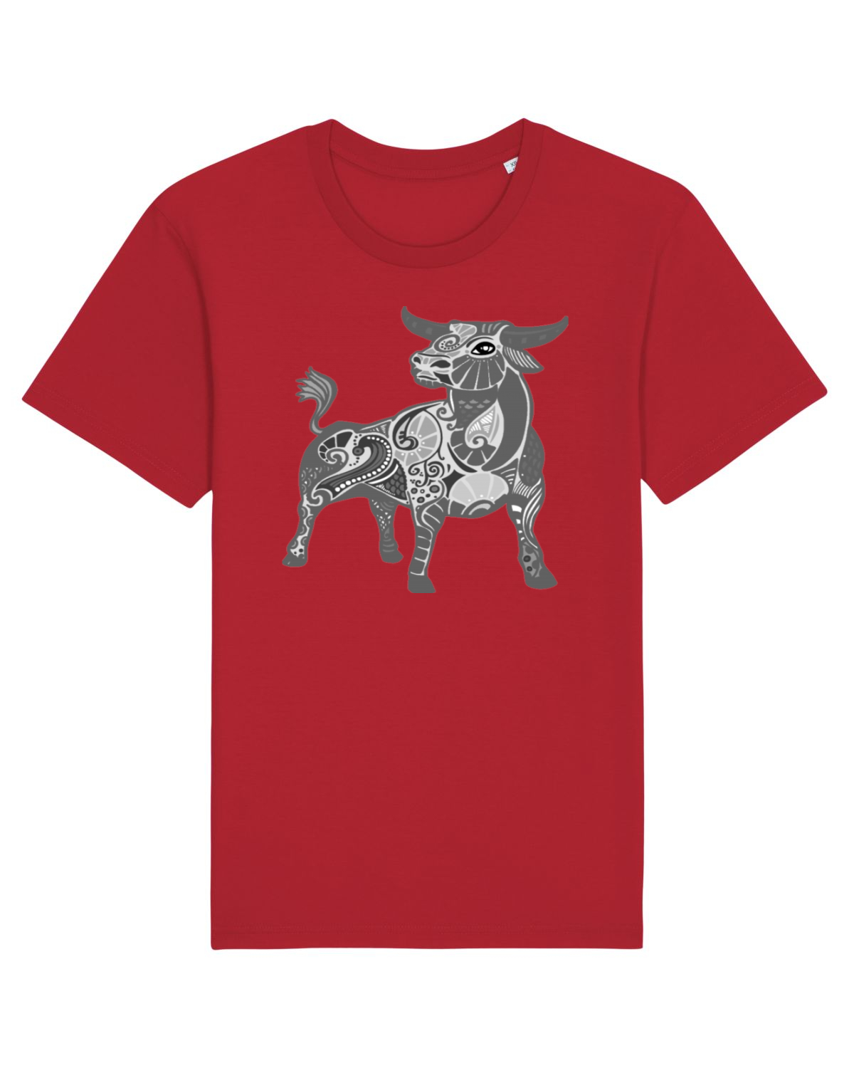 Tricou mânecă scurtă Unisex Rocker Red