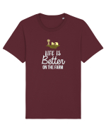 On the Farm Tricou mânecă scurtă Unisex Rocker