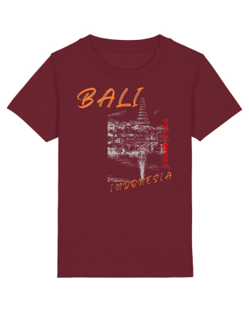 Travel Bali, Indonesia Burgundy