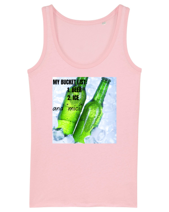 My Bucket List Beer, Ice and mici Cotton Pink