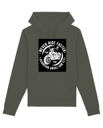 Never ride faster than your  Guardian Angel can fly Khaki