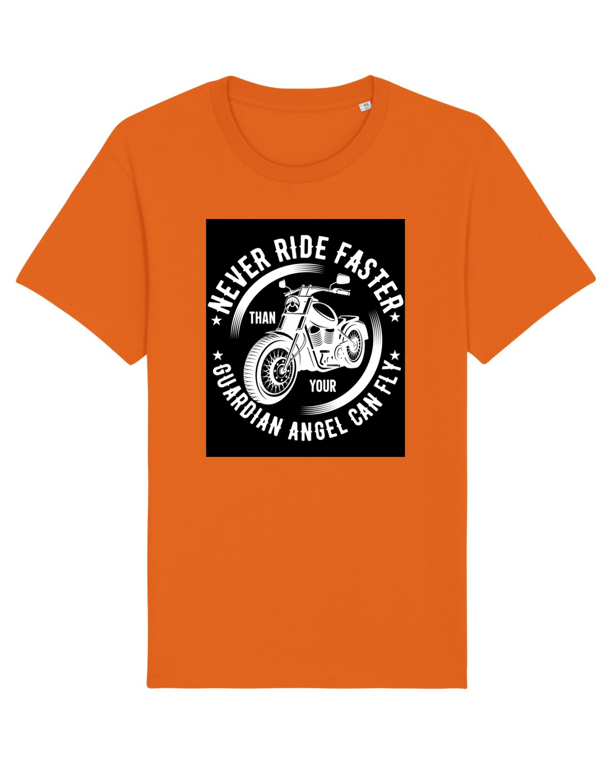 Tricou mânecă scurtă Unisex Rocker Bright Orange