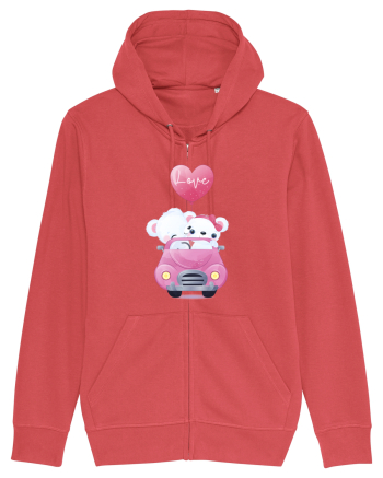 Valentine Polar Bear Love Carmine Red