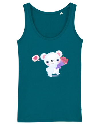 Valentine Polar Bear Happy Ocean Depth
