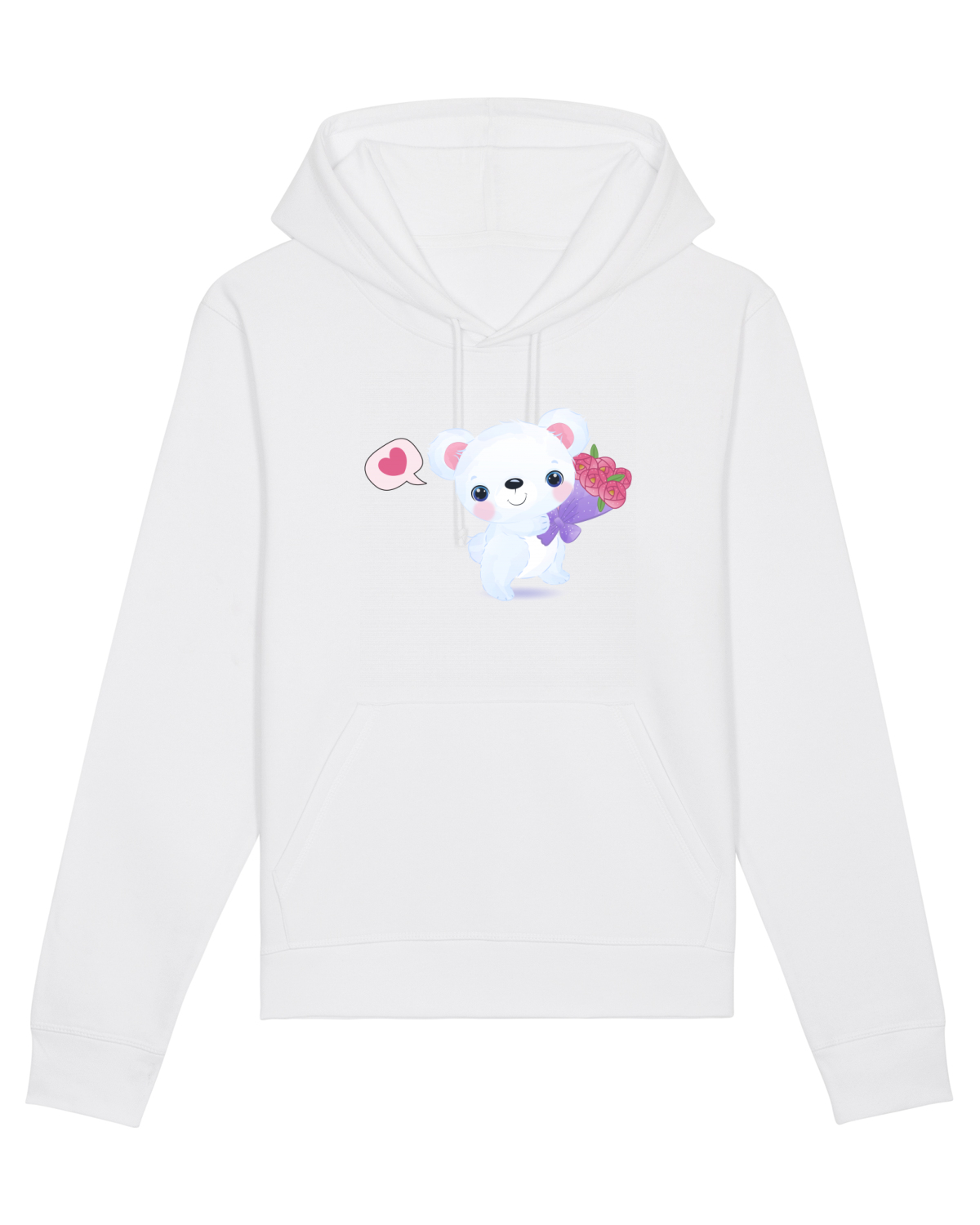 Hanorac Unisex Drummer White