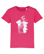 Valentine Polar Bear LOVE Tricou mânecă scurtă  Copii Mini Creator