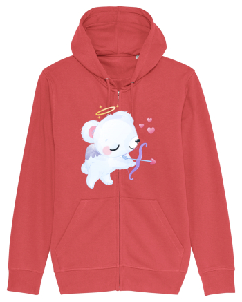Valentine Polar Bear Cupid Carmine Red