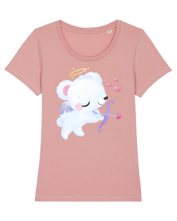 Valentine Polar Bear Cupid Canyon Pink