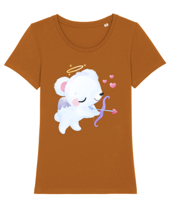 Valentine Polar Bear Cupid Roasted Orange