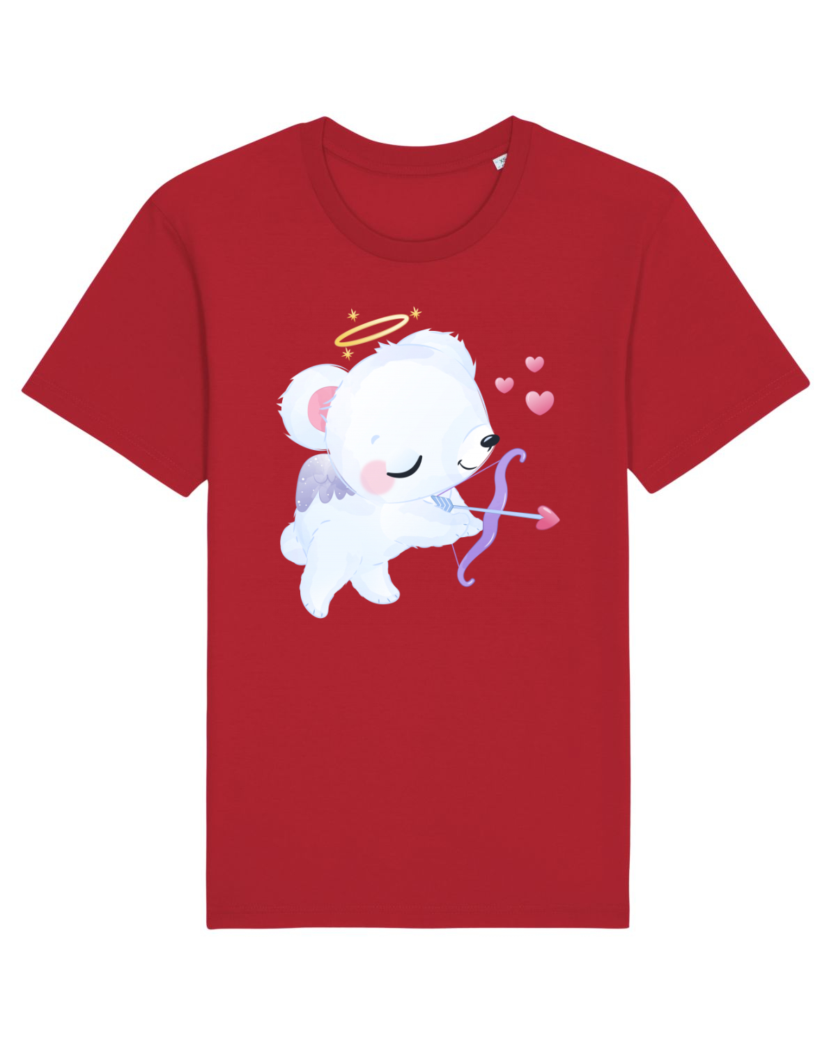 Tricou mânecă scurtă Unisex Rocker Red
