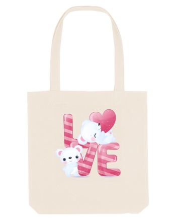 Valentine Polar Bear In Love Natural