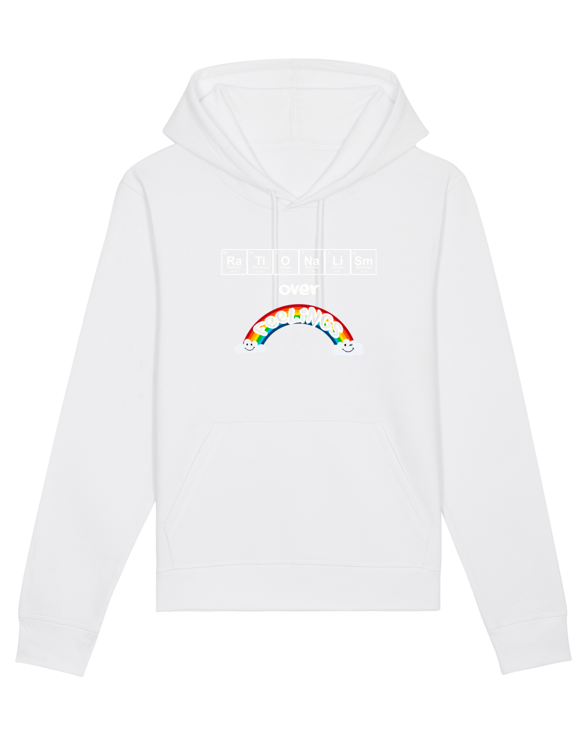 Hanorac Unisex Drummer White