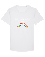 Rationalism over feelings Tricou mânecă scurtă guler larg Bărbat Skater
