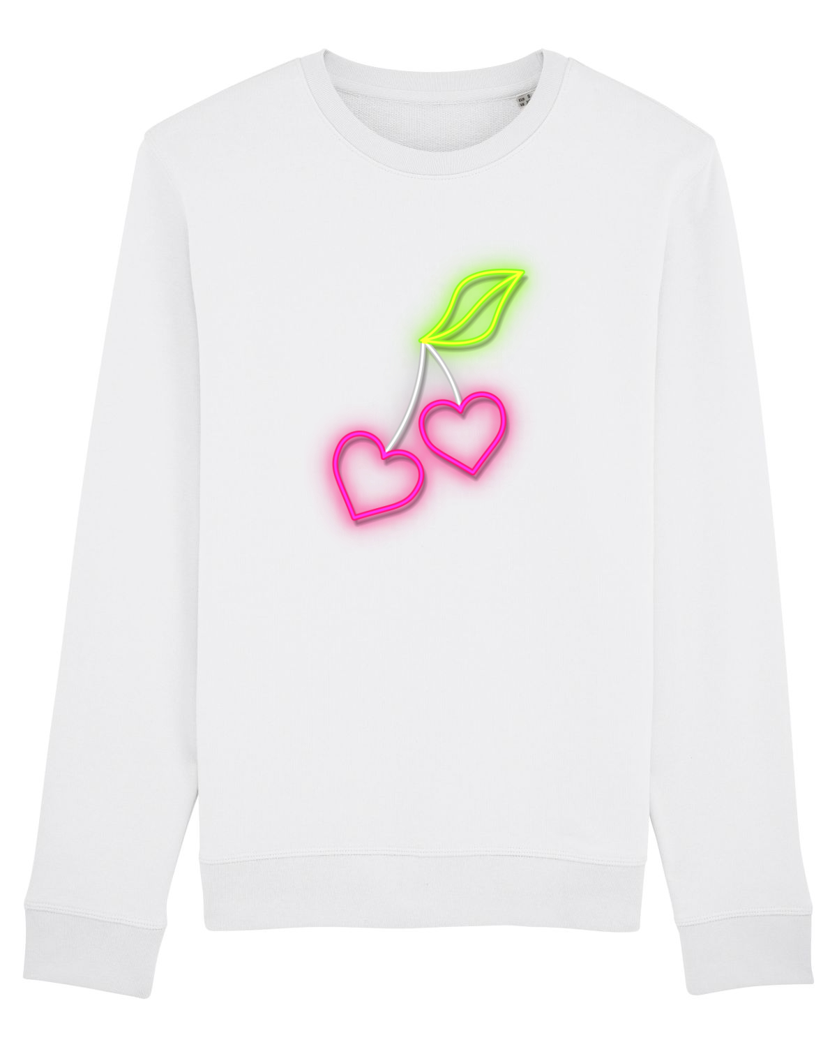 Bluză mânecă lungă Unisex Rise White
