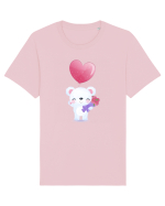 Happy Valentine Polar Bear Tricou mânecă scurtă Unisex Rocker