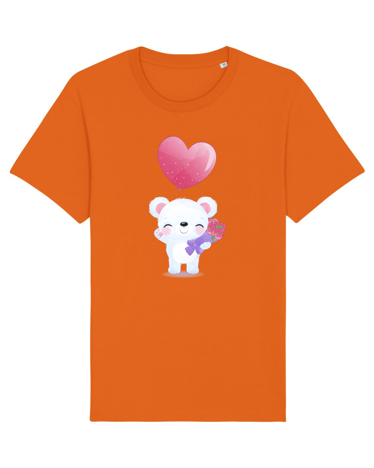 Tricou mânecă scurtă Unisex Rocker Bright Orange