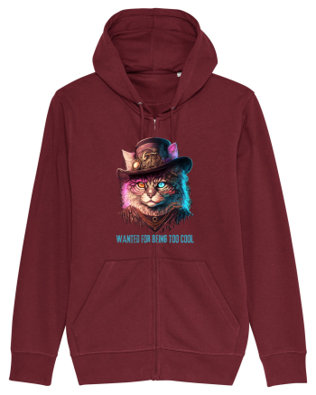 Wanted for being too cool Burgundy