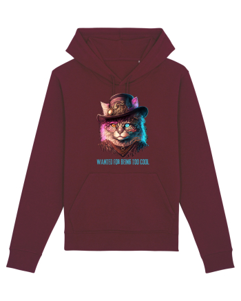 Wanted for being too cool Burgundy