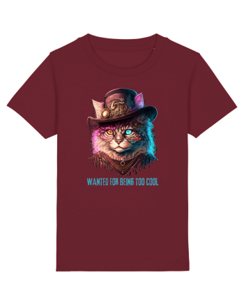 Wanted for being too cool Burgundy