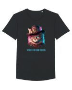 Wanted for being too cool Tricou mânecă scurtă guler larg Bărbat Skater