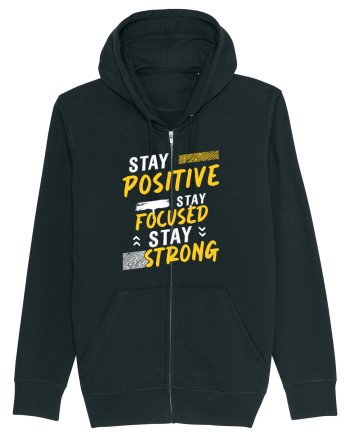 Positive Focused Strong Black