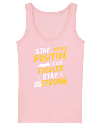 Positive Focused Strong Cotton Pink