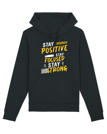 Positive Focused Strong Black