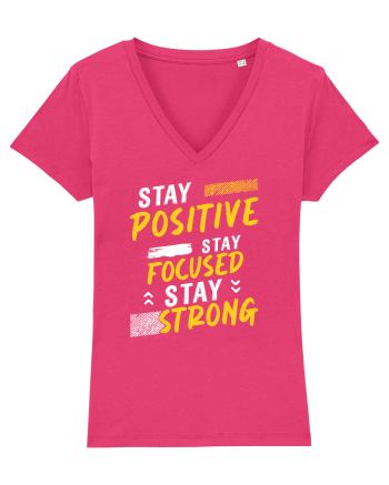 Positive Focused Strong Raspberry