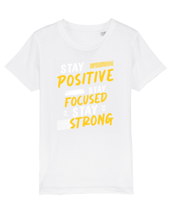 Positive Focused Strong White