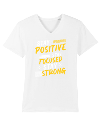 Positive Focused Strong White