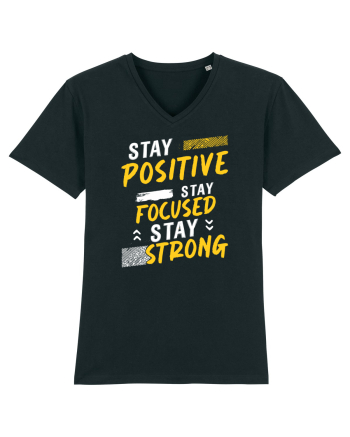 Positive Focused Strong Black