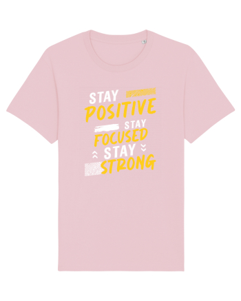 Positive Focused Strong Cotton Pink