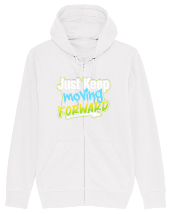 Just keep moving forward White