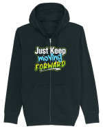 Just keep moving forward Hanorac cu fermoar Unisex Connector