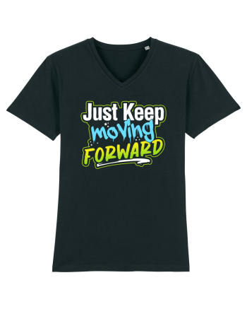 Just keep moving forward Black