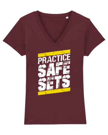 Practice Safe Sets Burgundy
