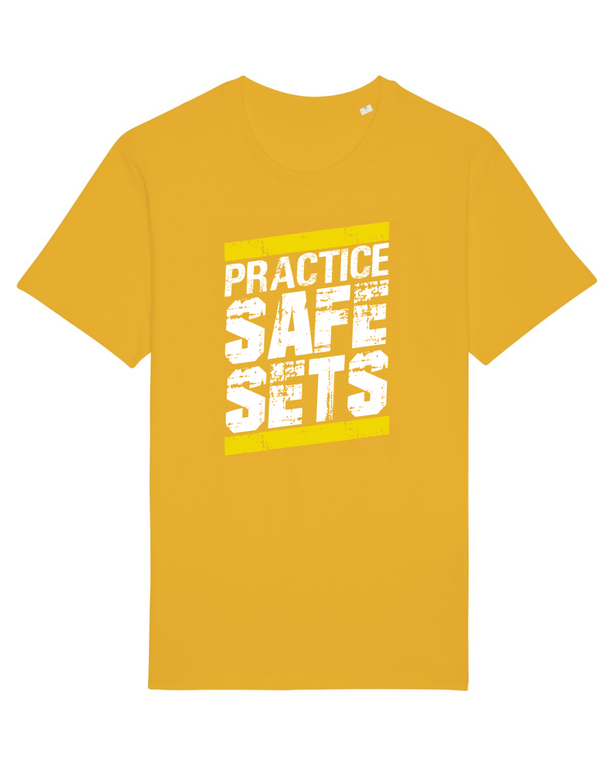 Tricou mânecă scurtă Unisex Rocker Spectra Yellow