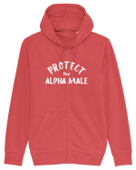 Alpha male Hanorac cu fermoar Unisex Connector