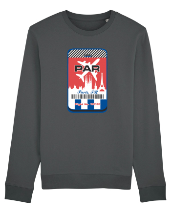 PARIS Airport tag Anthracite