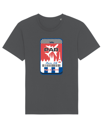 PARIS Airport tag Anthracite
