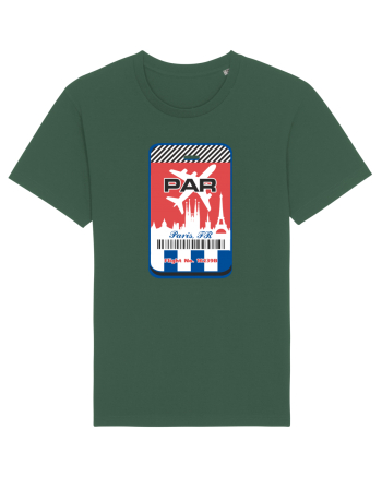 PARIS Airport tag Bottle Green