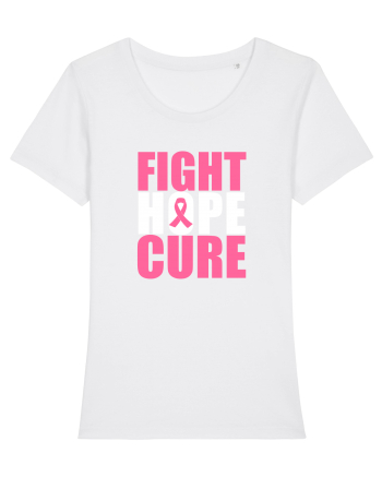 Fight Hope Cure White