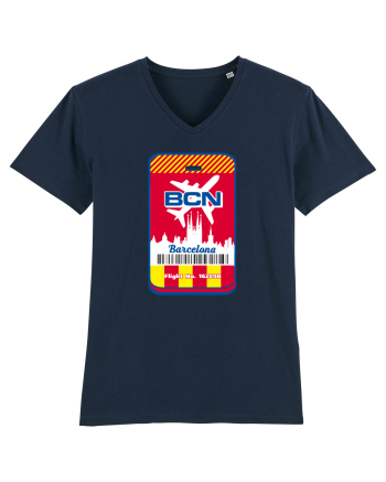 Barcelona airport tag French Navy