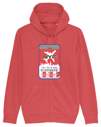 NYC TAG Carmine Red