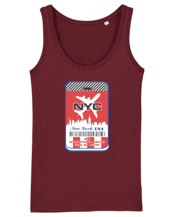 NYC TAG Burgundy