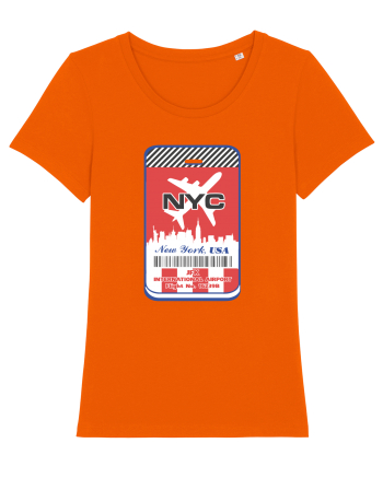 NYC TAG Bright Orange