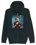 rabbit lady Hanorac cu fermoar Unisex Connector