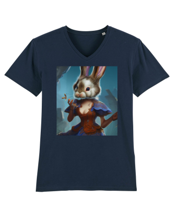 rabbit lady French Navy