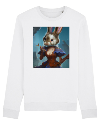 rabbit lady White